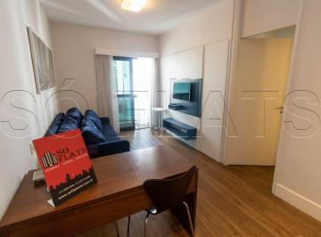 Apartamento · 33m² · 1 Quarto · 1 Vaga · The Town, flat disponível para locação contendo 33m², 1 dormitório e 1 vaga de garagem.