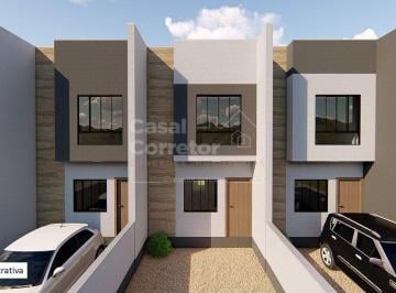 Casa · 60m² · 2 Quartos · 2 Vagas · LINDA CASA GEMINADA DE 2 DORMITÓRIOS
