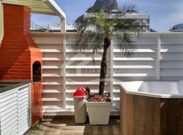 Apartamento · 100m² · 2 Quartos · 1 Vaga · LEBLON - Excelente Cobertura Triplex na quadra da praia