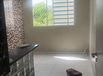 Foto 01 · Apartamento residencial para Venda em condomínio fechado, Alphaville (abrantes), Camaçari, 2 dormitó