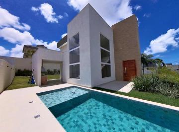 Foto 01 · Casa residencial para Venda em condominio fechado no Alphaville (abrantes), Camaçari, 4 suítes, 1 sa