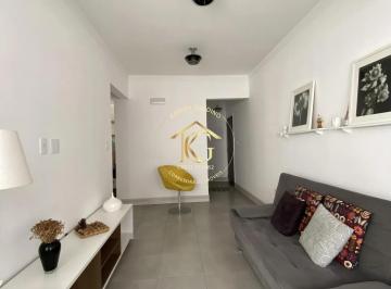 Apartamento · 60m² · 1 Quarto · 1 Vaga · Canto do Forte, 1 quarto sendo 1 suíte, Mobiliado