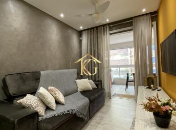 Apartamento · 80m² · 2 Quartos · 1 Vaga · Apartamento 2 Quartos 2 suites sacada vista mar canto do forte Praia Grande SP