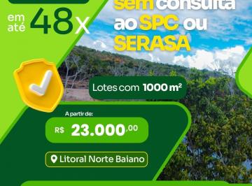 Terreno , Camaçari · Lotes parcelados em Barra de Pojuca no vivendas do jóia