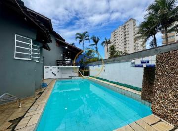 Casa · 360m² · 3 Quartos · 4 Vagas · Sobrado Alto Padrão no Flórida - Apenas 100mts da Praia! Financia!
