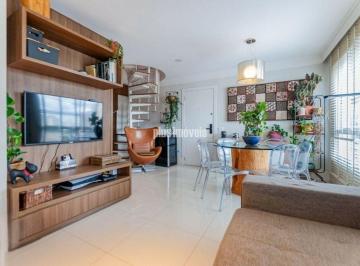 Apartamento · 101m² · 2 Quartos · 1 Vaga · LINDÍSSIMA COBERTURA!!! TOTALMENTE REFORMADA!!!