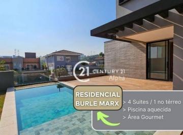 eb1cae5f98b66dd19d0f20940dda427c3282da74 · Casa com 4 dormitórios à venda, 364 m² por R$ 4.500.000,00 - Residencial Burle Marx - Santana de Par