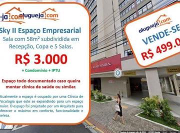 3c8ab4dc5bedfd7df99a890039ccc29daaffd22b · Sala, 58 m² - venda por R$ 499.000,00 ou aluguel por R$ 4.020,00/mês - Centro - São José dos Campos/