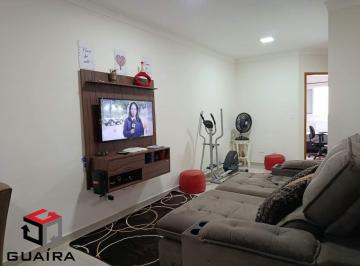 Sala de estar · Apartamento à venda 2 quartos 1 suíte 1 vaga Humaitá - Santo André - SP
