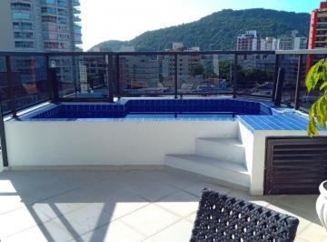 Apartamento de 3 quartos, Guarujá · Triplex Guarujá 3 dorm, piscina e lazer 2 vagas