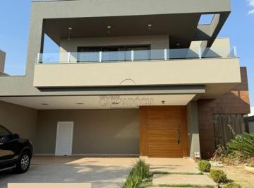 Foto 01 · Luxuosa casa em condomínio para locação em São José do Rio Preto-SP no Residencial Gaivota I com 3 q