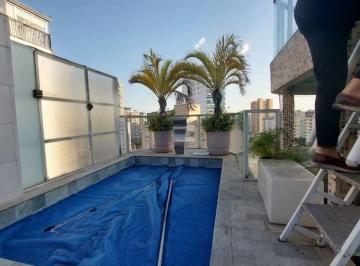 Apartamento de 2 quartos, Santos · COBERTURA DUPLEX À VENDA 289 m² 2 DORMITÓRIOS 2 SUITES VISTA MAR - BAIRRO: PONTA DA PRAIA EM SANTOs