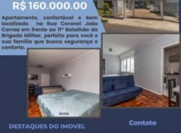 Apartamento de 1 quarto, Porto Alegre · Apartamento mobiliado à venda | 1 quarto | À vista