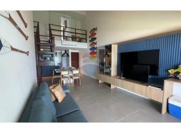 Apartamento · 137m² · 4 Quartos · 1 Vaga · Venda - Apartamento mobiliado com 4 suites a beira mar em Porto de Galinhas