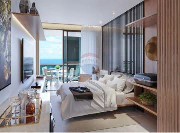 Apartamento · 32m² · 1 Quarto · 1 Vaga · Paraíso à Beira-Mar em Carneiros, Pernambuco