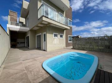 Casa · 122m² · 3 Quartos · 2 Vagas · Sobrado De Esquina Com Piscina A 500 Metros da Praia