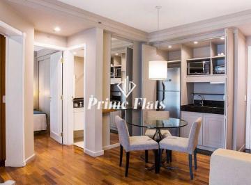 Apartamento · 55m² · 2 Quartos · 1 Vaga · Flat em Vila Nova Conceição, São Paulo/SP de 55m² 2 quartos à venda por R$ 1.272.000,00