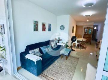 Apartamento · 114m² · 3 Quartos · 2 Vagas · Apartamento em Icaraí, Niterói/RJ de 114m² 3 quartos à venda por R$ 1.200.000,00