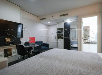 Apartamento · 30m² · 1 Quarto · 1 Vaga · Apartamento em Moema, São Paulo/SP de 30m² 1 quartos para locação R$ 4.000,00/mes