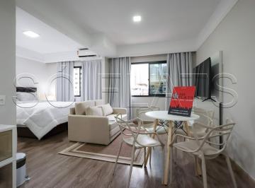 Apartamento · 33m² · 1 Quarto · 1 Vaga · Flat em Moema, São Paulo/SP de 33m² 1 quartos para locação R$ 4.000,00/mes