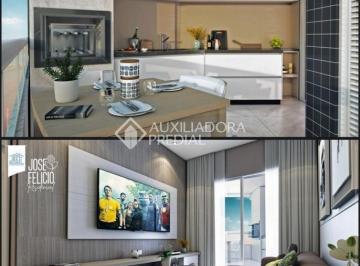 Apartamento · 61m² · 2 Quartos · Apartamento à venda - 2 dormitórios, 1 suíte - VILA MIRIM PRAIA GRANDE