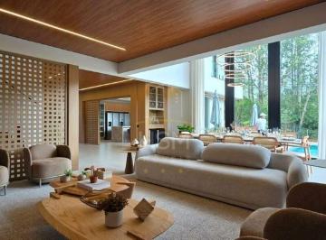 Casa · 640m² · 5 Quartos · 6 Vagas · Sobrado de Alto Padrão no Swiss Park | 640m² de Sofisticação, Tecnologia e Exclu