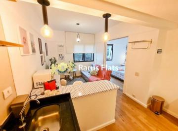 Apartamento · 33m² · 1 Quarto · 1 Vaga · Flat com 1 Quarto à venda, 33m² - Jardins