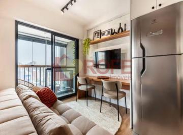 Apartamento · 28m² · 1 Quarto · Venda apto 1 dormitório (MOBILIADO) Campo Belo Uwin Brooklin