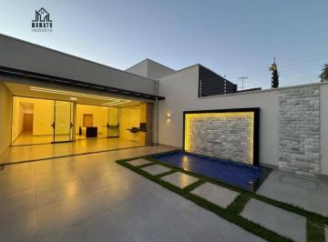 524929f91dba612d6a95c167ef1ead9bc997eb0a · Casa com 3 Quartos e 3 Suítes no Recreio Panorama com Piscina e Churrasqueira. Próximo ao Jd. belved