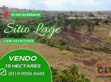 Rural · 150000m² · 1 Quarto · 1 Vaga · Sítio formado com 150 ha em Ceilândia, Brasília/DF