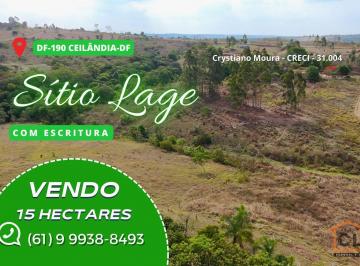 Rural · 150000m² · 1 Quarto · 1 Vaga · Sítio formado com 150 ha em Ceilândia, Brasília/DF
