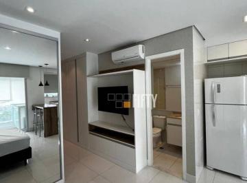 4a0382584bfe83e051b454395243cbad3ac63b45 · Apartamento com 1 dormitório para alugar, 30 m² por R$ 4.445,00/mês - Brooklin - São Paulo/SP
