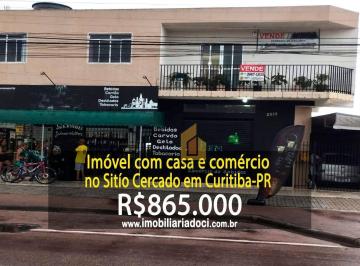0a93b970059e2be91c7fb6d021ed5a575bdaf734 · Imóvel com casa e comércio no Sítio Cercado em Curitiba-PR  - A venda por R$865.000,00