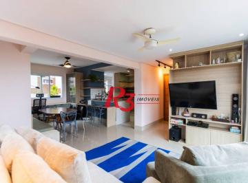 382dd1edbfcbb085a8b5e4c57cdb104d8f861180 · Apartamento à venda, 104 m² por R$ 720.000,00 - Marapé - Santos/SP