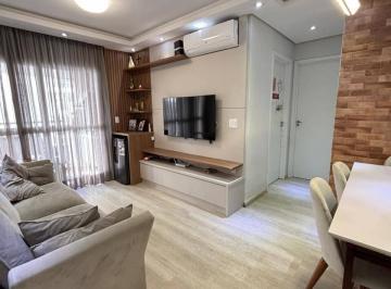 Apartamento · 63m² · 2 Quartos · 1 Vaga · Apto à venda com Móveis Planejados, 2 Dorms, àrea goumert, 1 Vaga!