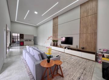 Casa · 245m² · 3 Quartos · 4 Vagas · Casa Térrea Moderna no Condomínio Jardim de Mônaco - Alto Padrão e Conforto
