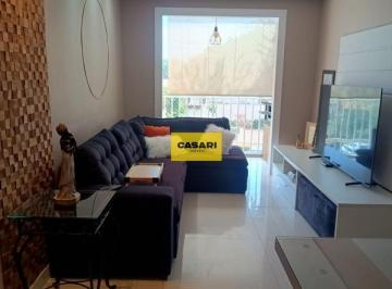 Apartamento · 70m² · 3 Quartos · 2 Vagas · Apartamento à Venda no Taboão da Serra com 3 Dormitórios, Suíte, Sacada e 2 Vagas – 70m²