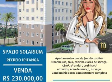 Foto 01 · Apartamento residencial Condomínio Spazio Solarium para Venda Recreio Ipitanga, Lauro de Freitas