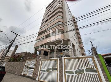 Apartamento · 48m² · 1 Quarto · 1 Vaga · Apartamento 1 Quarto com Varanda e Vista Montanha - Praia Grande (Tupi)