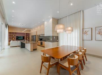Casa · 438m² · 4 Quartos · 4 Vagas · Casa em Condomínio no Paysage Evergreen, 4 Suítes, Suíte térrea, Santa Felicidade, Curitiba.