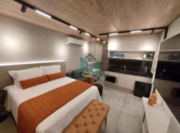Apartamento · 30m² · 1 Quarto · 1 Vaga · Apartamento Studio Novo, 30m², Vista Mar e Mobiliado à Venda no Edf. New Time na Praia de Pajuçara -