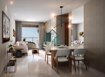 Apartamento · 58m² · 2 Quartos · 1 Vaga · Edifício Brisas do Atlântico - Apartamentos de 2 Quartos, Varanda Gourmet, 59m² na Jatiúca - Maceió 
