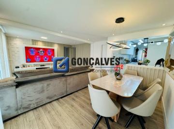 Apartamento · 106m² · 2 Vagas · Apartamento 106 m² com 3 suítes, varanda gourmet e 2 vagas em Casa Branca, Santo André