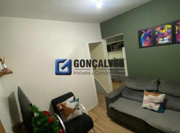 Apartamento · 40m² · 1 Quarto · 1 Vaga · Apartamento 1 Dorm/1 Banheiro com Área Externa em Assunção, SBC – Investimento Garantido