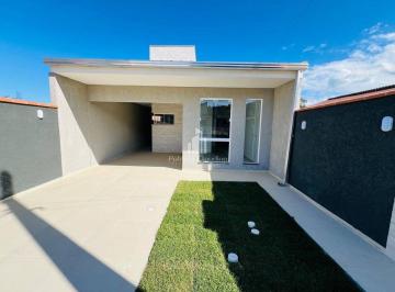Casa · 95m² · 3 Quartos · 2 Vagas · Casa nova no Balneário Princesa Do Mar!