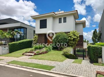 Casa · 403m² · 4 Quartos · 5 Vagas · Sobrado à venda e para alugar em Campinas, Alphaville Dom Pedro 3, com 4 suítes, com 403 m²