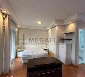 Apartamento · 48m² · 1 Quarto · 1 Vaga · Apartamento para locação na Vila Nova Conceição, São Paulo-SP: 1 quarto, 1 banheiro, 1 vaga de garag