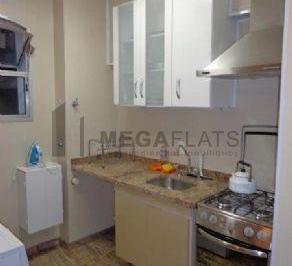 Apartamento · 42m² · 1 Vaga · FLAT MONT CLAIR JARDINS PARA LOCAÇÃO