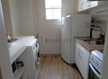 Apartamento · 44m² · 1 Vaga · FLAT PARA LOCAÇÃO NO JARDINS COM MAQUINA DE LAVAR E SECAR!