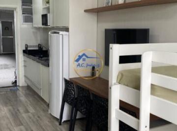 Apartamento · 30m² · 1 Quarto · Kitão Frente Mar c/ Vista, Semi Mobiliado, Térreo - 250 mil